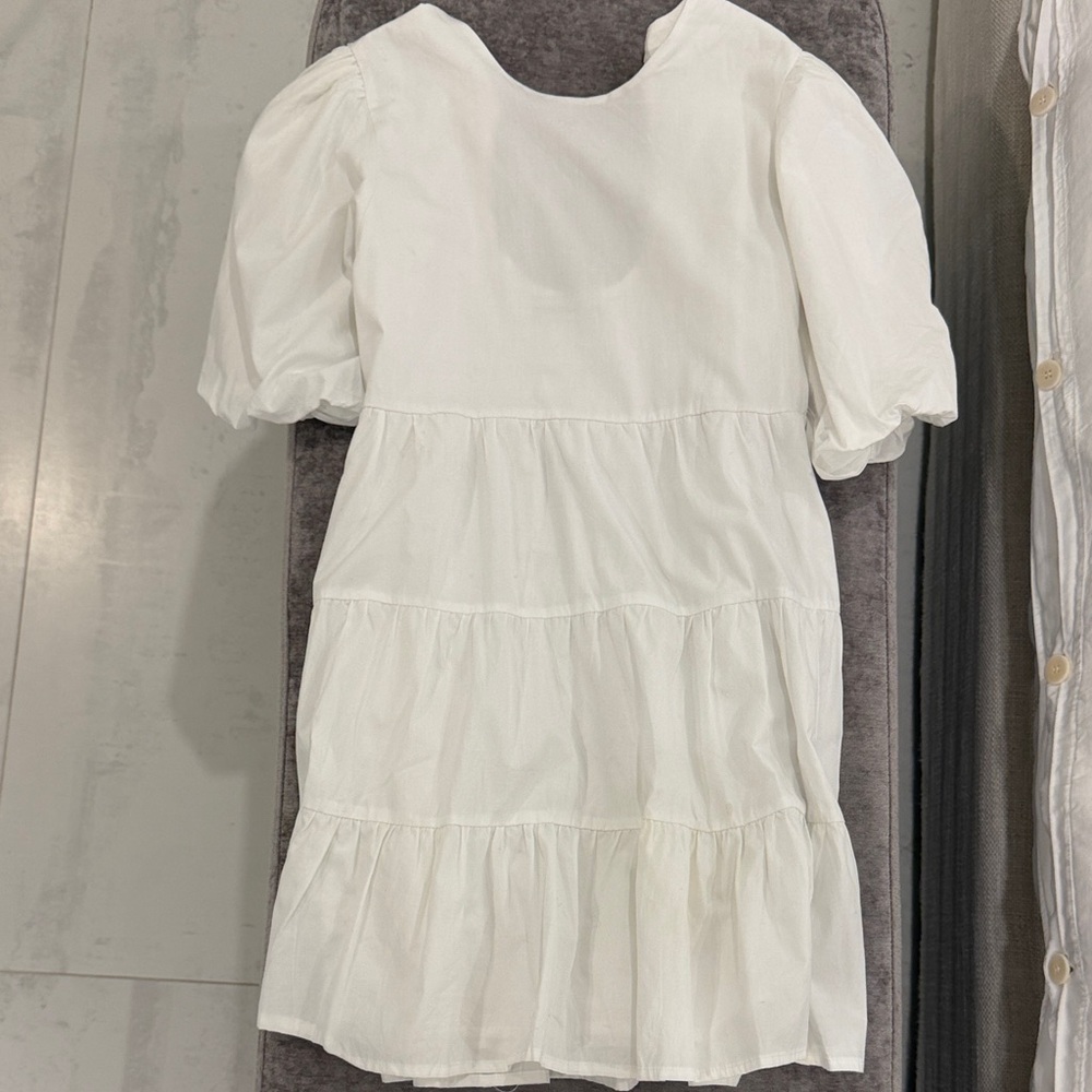 Faithfull the Brand Sade Mini Dress in White size S